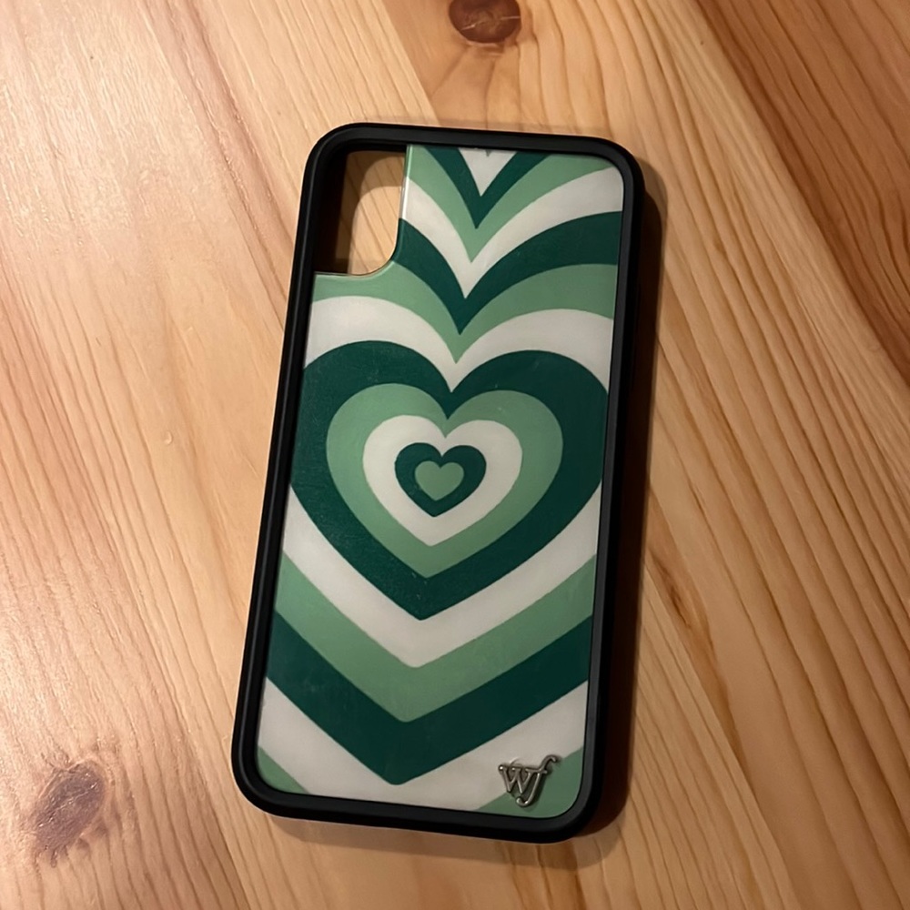 Wildflower Matcha Love iPhone XS Case
